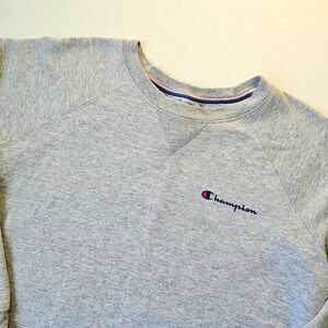 Champion Powerblend Classic Crew Neck Oxford Gray Women's Size Medium